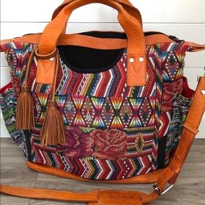 Nena and co og vintage day bag *** no tassel